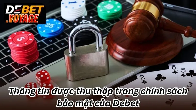 Thông tin được thu thập trong chính sách bảo mật của Debet
